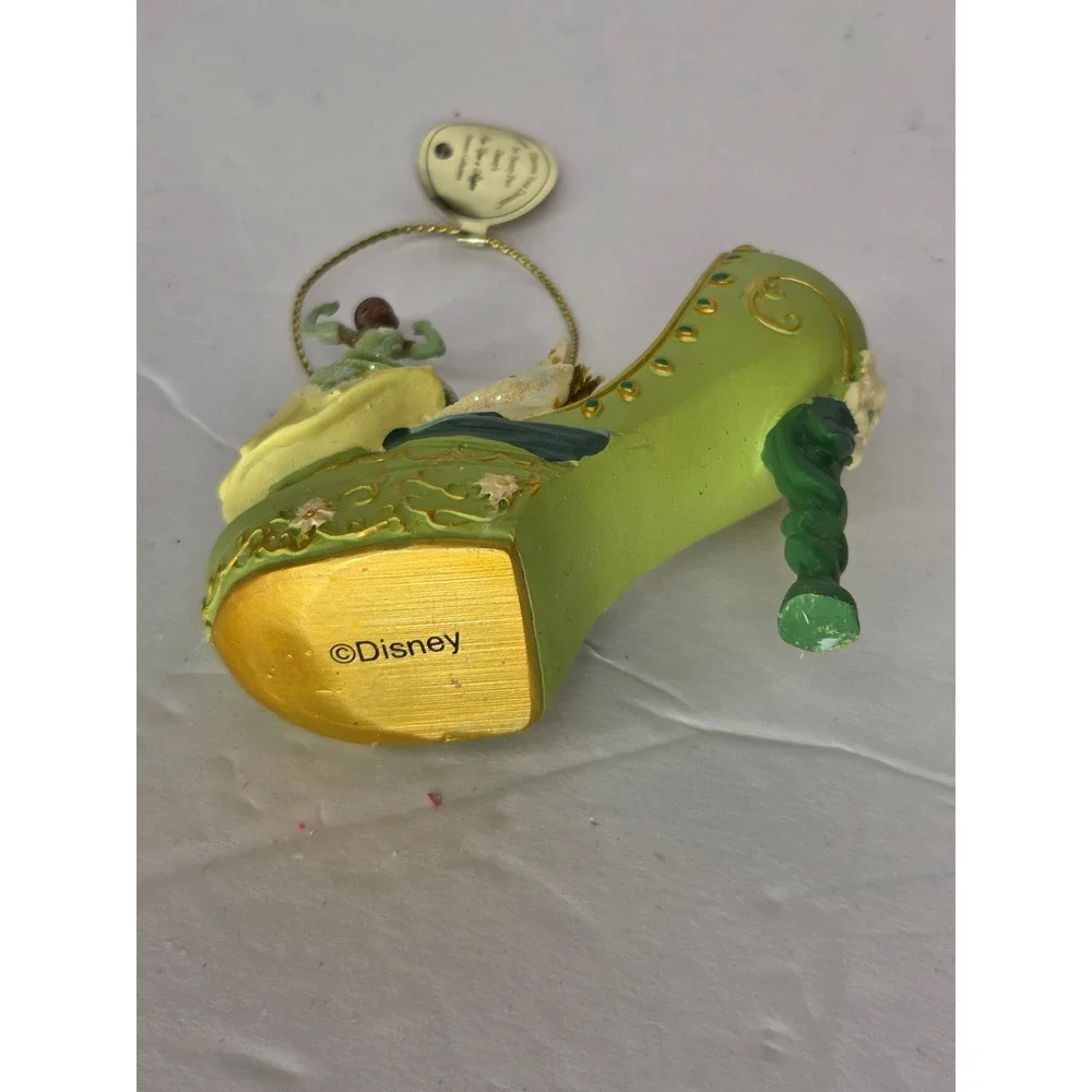 Disney Tiana Once Upon a Green Slipper Ornament Discover Your Dream